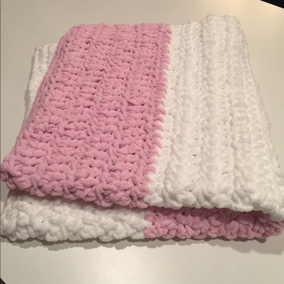 Hand Crocheted Baby Blanket - New - Just Made - Picture 7 of 9